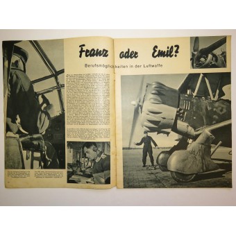 Der Adler, Nr. 3, 6. Février 1940, le magazine Luftwaffe.. Espenlaub militaria